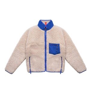 Large Deep Pile Fleece from All Blues Co. -in the style of vintage 80s Patagonia